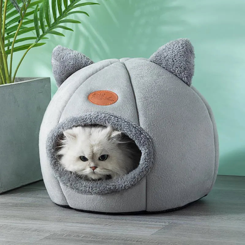 Deep Sleep Cat Bed & Small Dog House