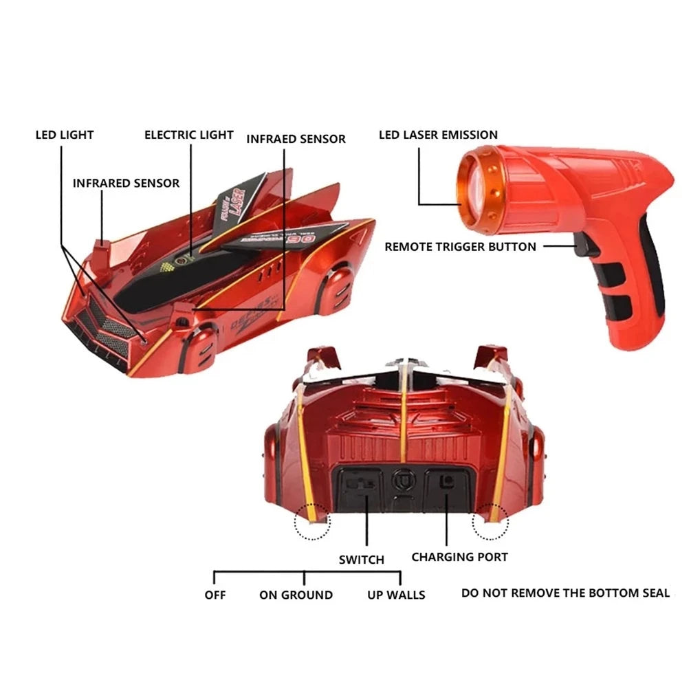 Anti-Gravity Acrobatic Laser Car