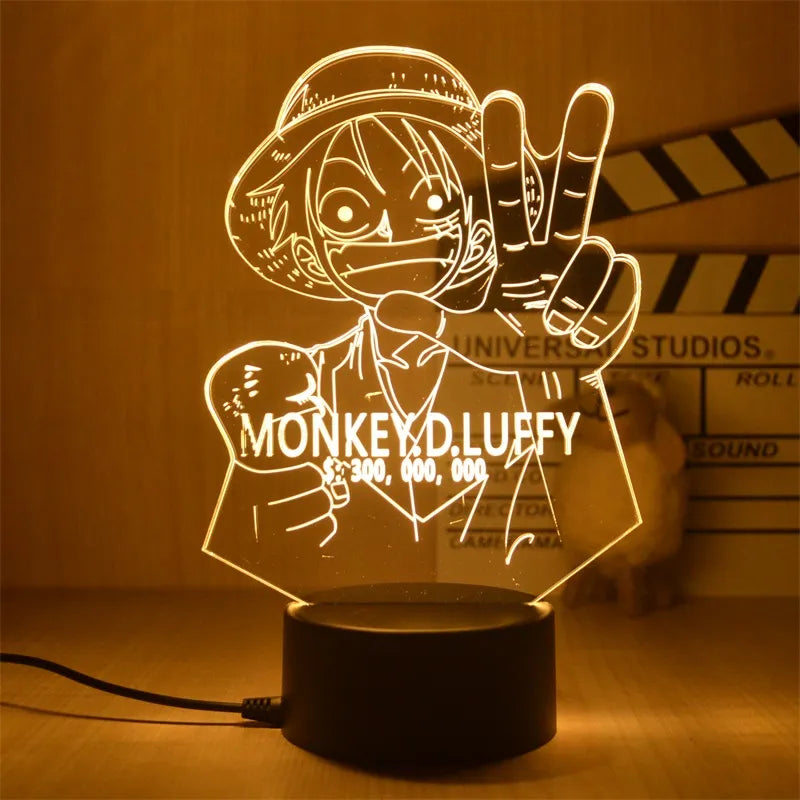 Bedroom Guardian: Luffy Night Light