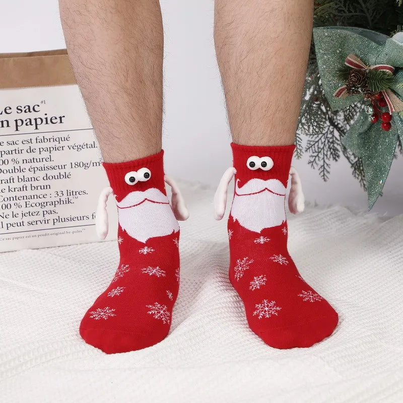 Christmas Magnetic Sock Pair