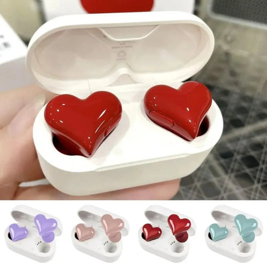 LoveNotes Heart-Shaped Earbuds