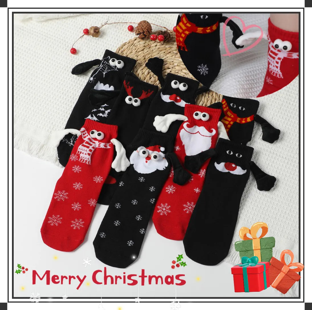 Christmas Magnetic Sock Pair