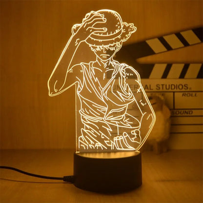 Bedroom Guardian: Luffy Night Light