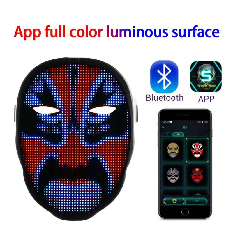 LED Photo Mask: Your Face, Your Design