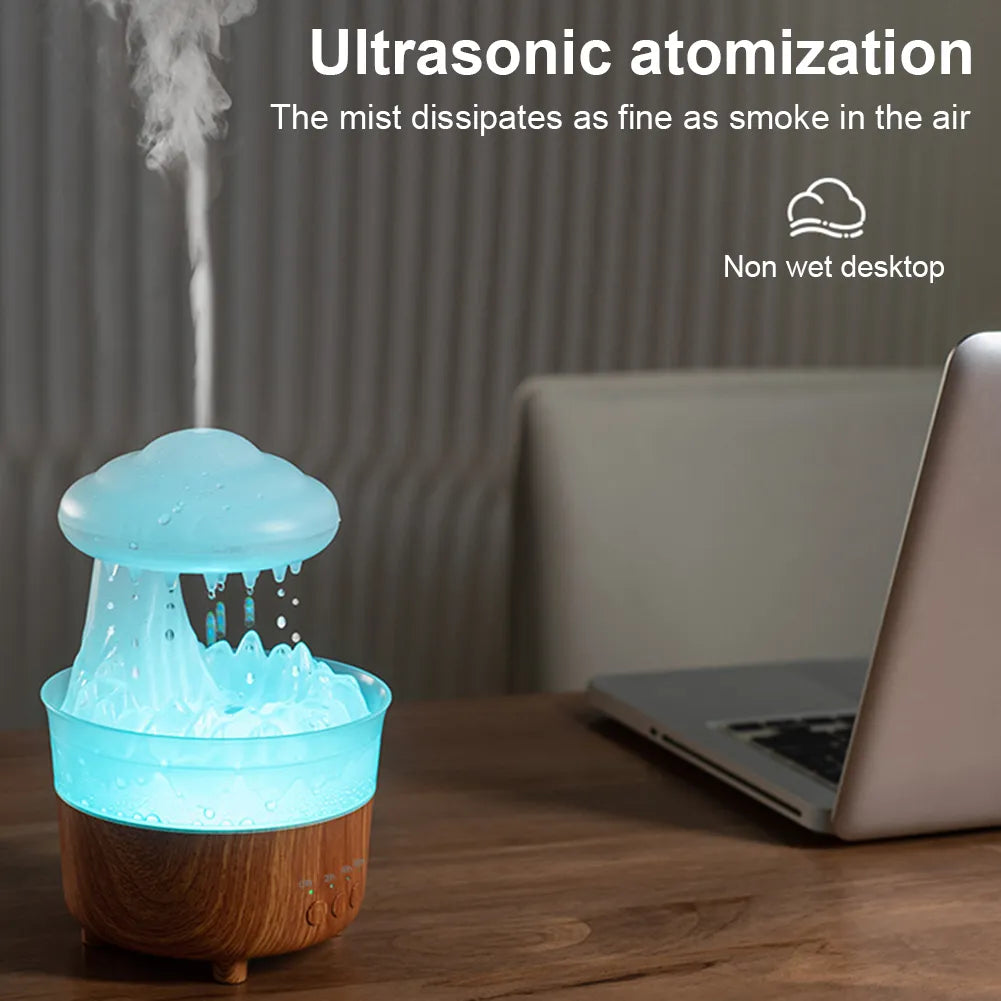 NebulaNest Mushroom Rain Diffuser