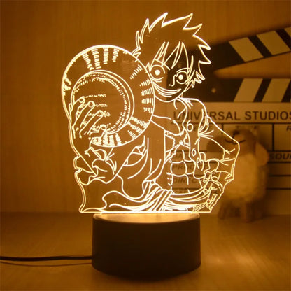 Bedroom Guardian: Luffy Night Light