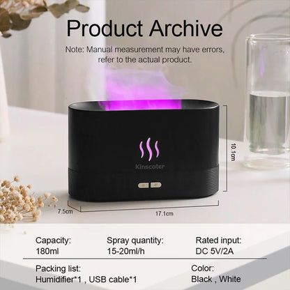 Ultrasonic Fire & Fog Aromatherapy