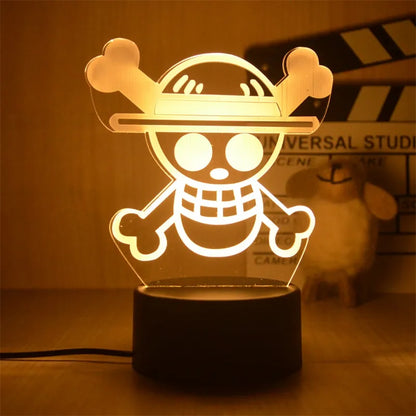 Bedroom Guardian: Luffy Night Light