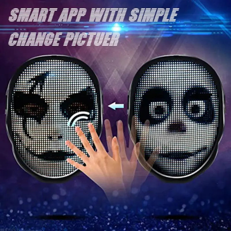 LED Photo Mask: Your Face, Your Design