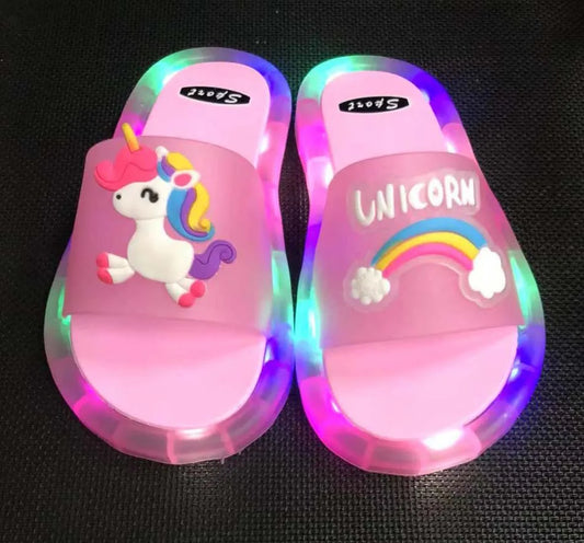 TinyHoof Illuminated Toddler Slippers