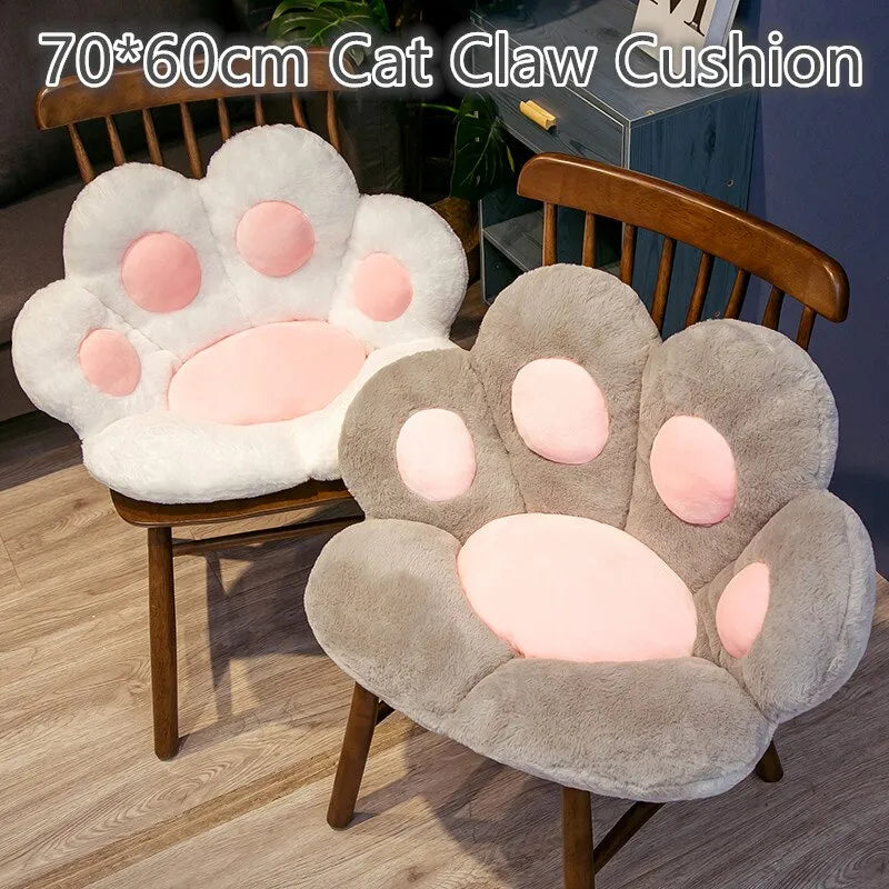 Cat Paw Plush Cushion