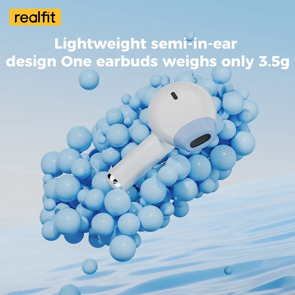 Pro-Quality Wireless Earbuds: Realfit F2